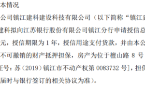 建科集团孙公司拟向银行申请不超过3000万授信 公司以提供房产抵押方式提供不可撤销的财产抵押担保（建科股份集团是国企吗）